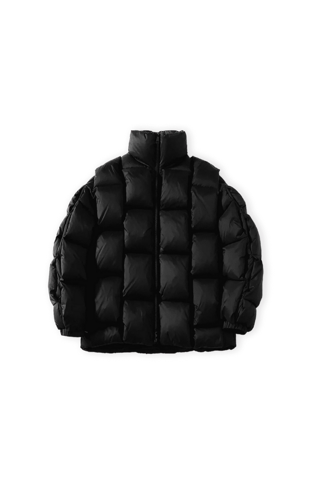 Diagram Puffer - Black