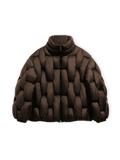 Brown - Pentagon Puffer - Brown