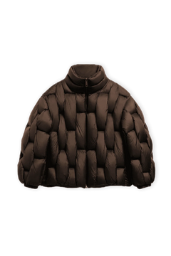 Pentagon Puffer - Braun