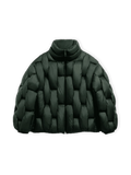 Green - Pentagon Puffer - Green
