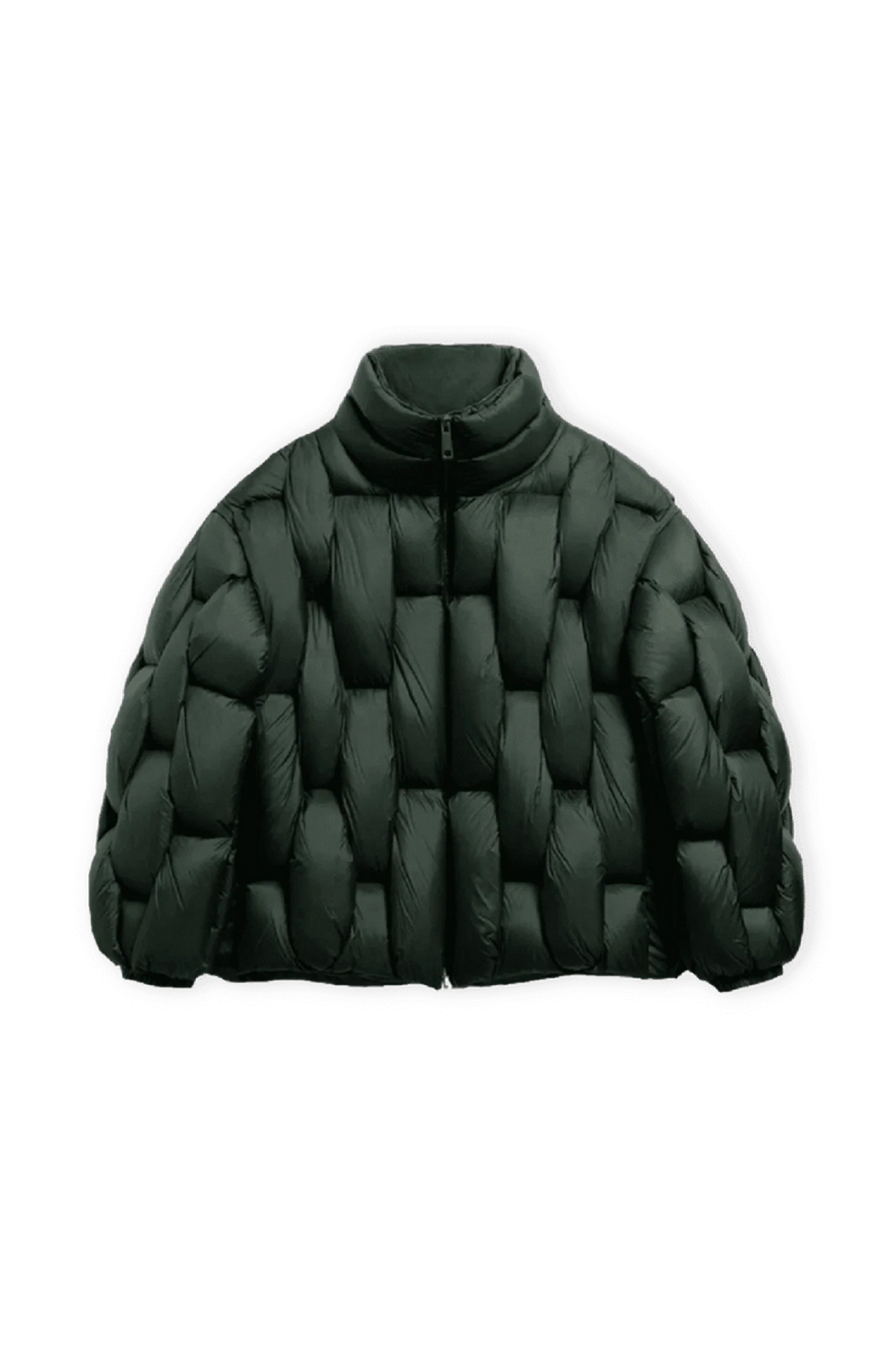 Pentagon Puffer - Green