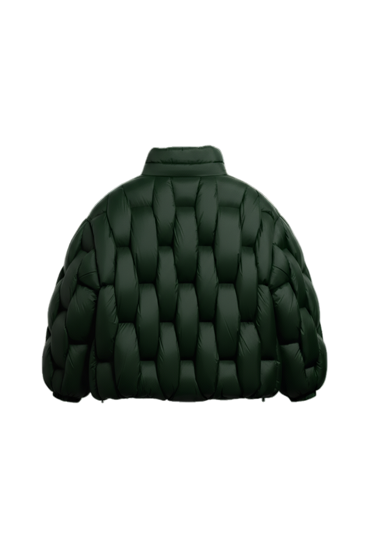 Pentagon Puffer - Green